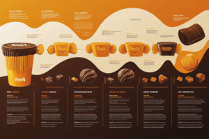 Reese’s Caramel Big Cup release date timeline graphic