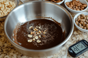 tempering chocolate for dubai chocolate bar recipe