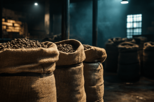 Is Dubai chocolate good? Ethical cocoa beans in sacks