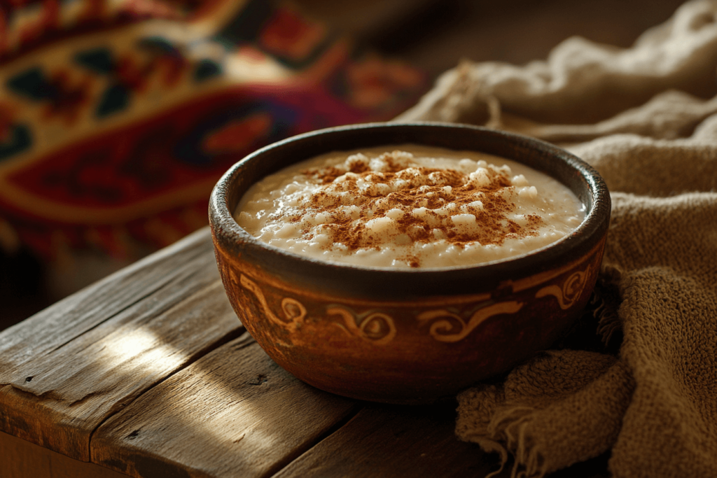 Why is arroz con leche popular in Mexico? Creamy rice pudding.