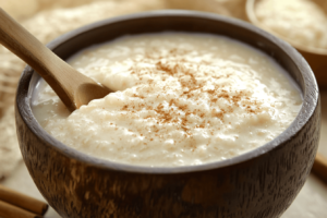 Why is arroz con leche popular in Mexico? Cooking process.