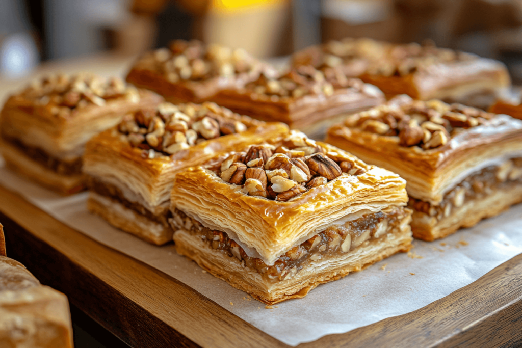 What is nussgipfel flaky Swiss walnut croissant