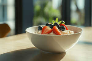 Is arroz con leche junk food - healthy toppings
